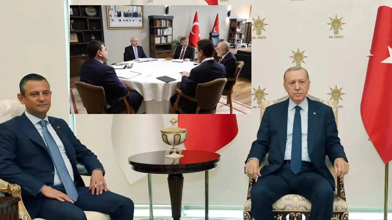 Erdoan-zel grmesi hakknda Altl Masa liderleri sessiz