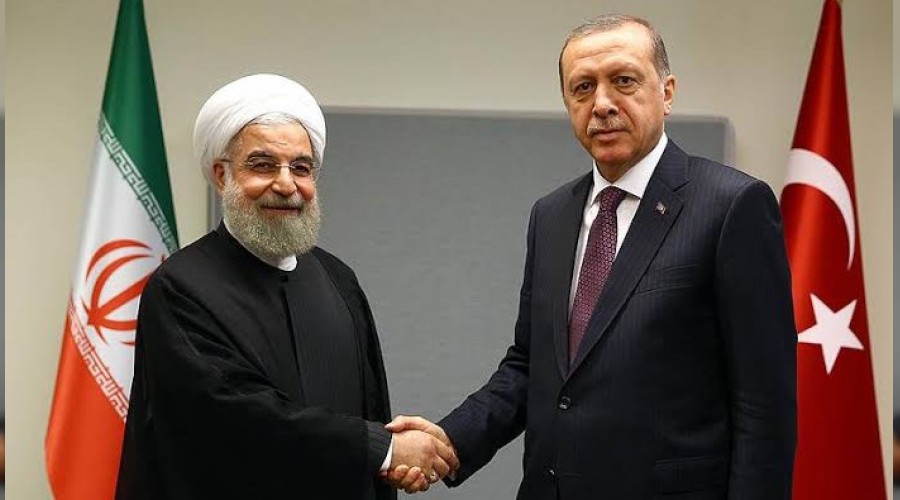 Erdoğan Ruhani ile görüştü