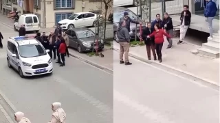 Esenyurt'ta kadını takip eden şahsa mahalleliden dayak