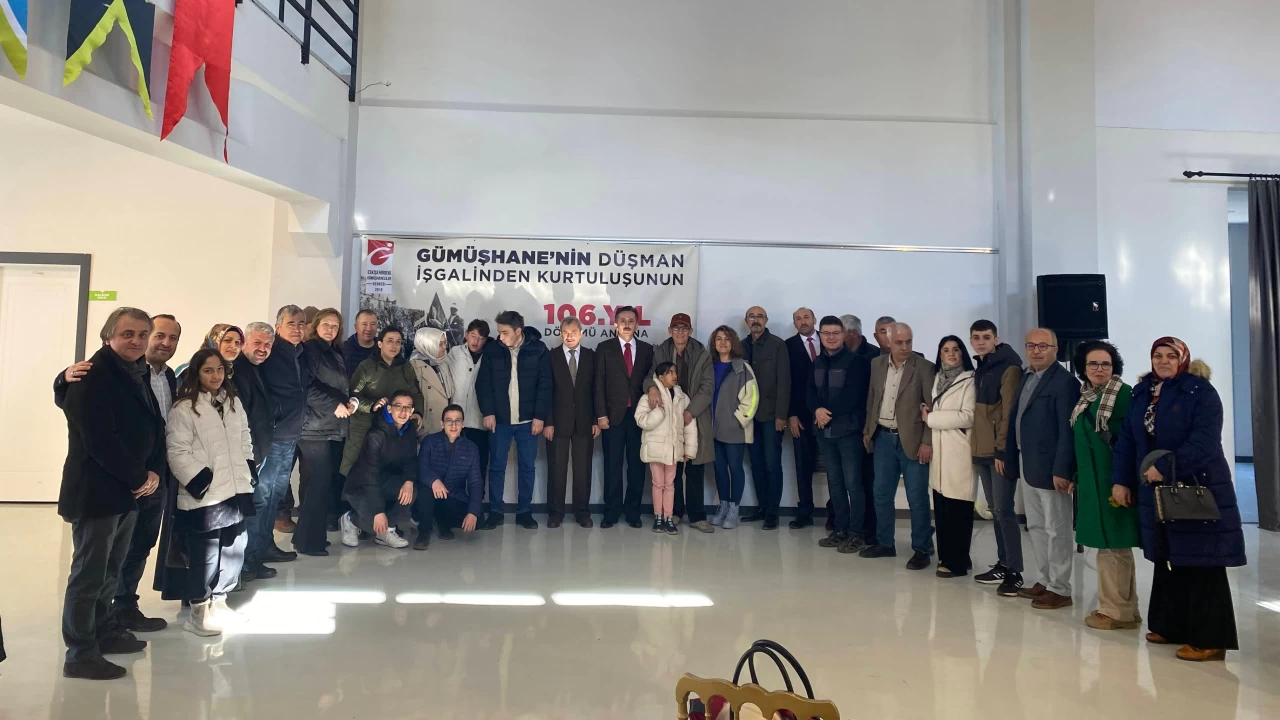 Eskişehir'de Gümüşhane'nin kurtuluşunu kutladılar
