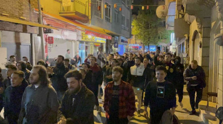 Eskişehir'de kutlama yaptırmadılar!