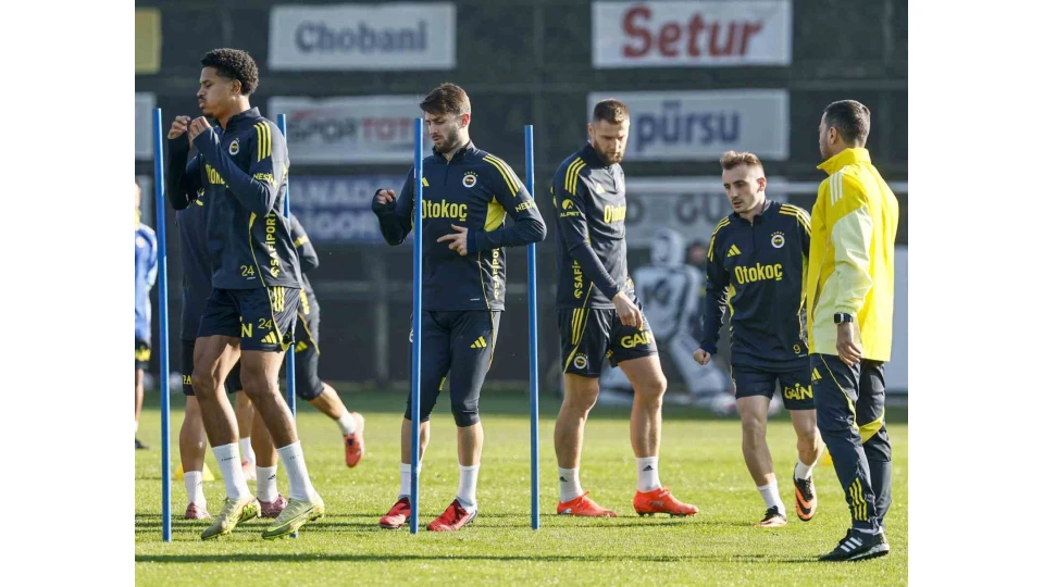 Fenerbah�e'de Ey�pspor ma��n�n haz�rl�klar� tamamland�