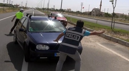 Film sahnelerini aratmayan kaçış