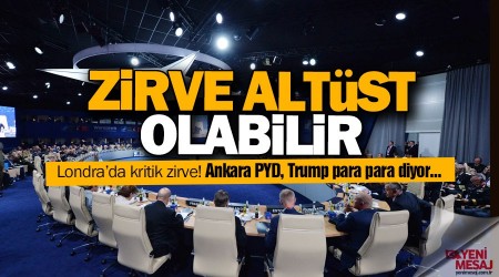 Fla gelime! NATO zirvesi altst olabilir