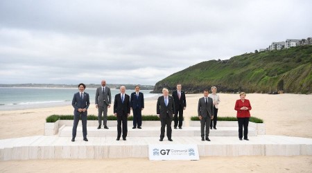 G7 Liderler Zirvesi'nin ilk toplantısı