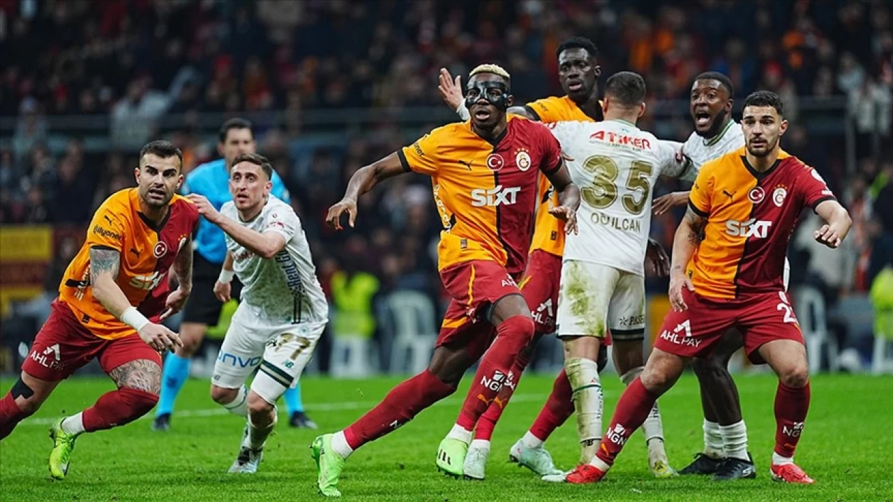 Galatasaray sahasında zorlandı