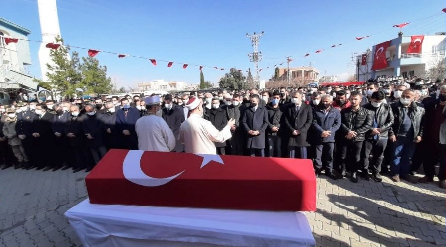 Gara şehidi Adıyaman'da defin ediliyor