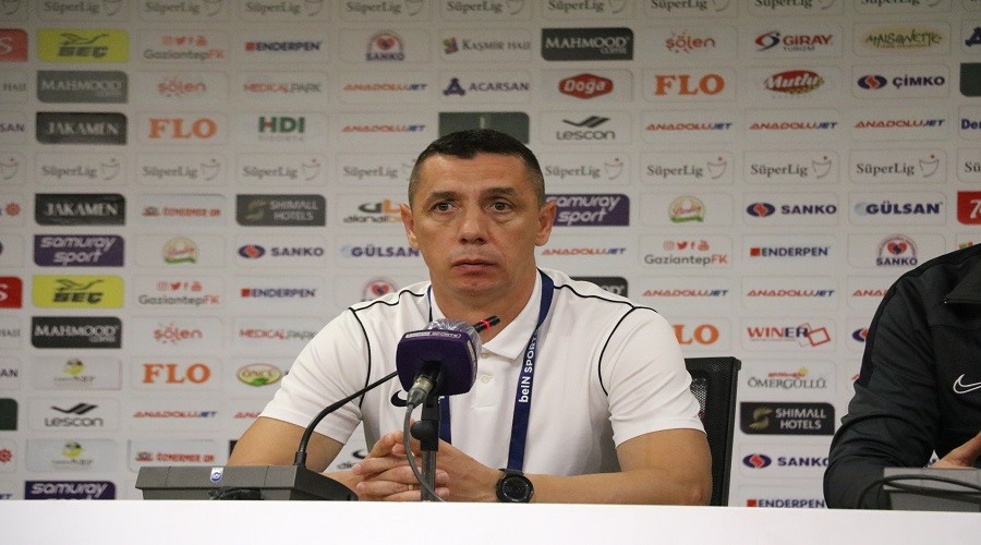 Gaziantep FK: "Mağlup olmadığımız için mutluyuz"