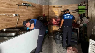 Gaziantep'te 500 kilo bozuk ci�er ve et �r�n� ele ge�irildi