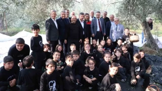 Gelecein iftileri zeytin hasadnda