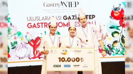 Genç aşçılar kıyasıya yarıştı
