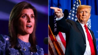 Haley, ön seçimlerde rakibi Trump'a karşı ilk kez kazandı