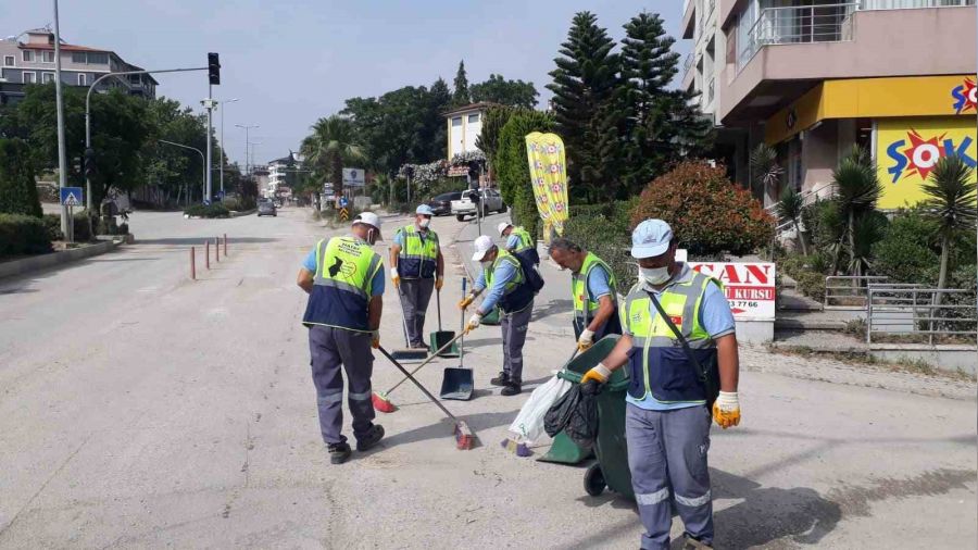 Hatay'da temizlik �al��malar�