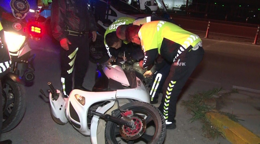 Hurda motosikletle yedi�i cezaya inanamayacaks�n�z!