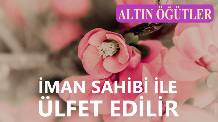 ��man sahibi ile �lfet edilir�