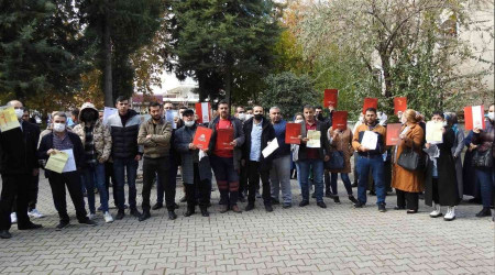 İnşaat firması mağdurları hakkını arıyor