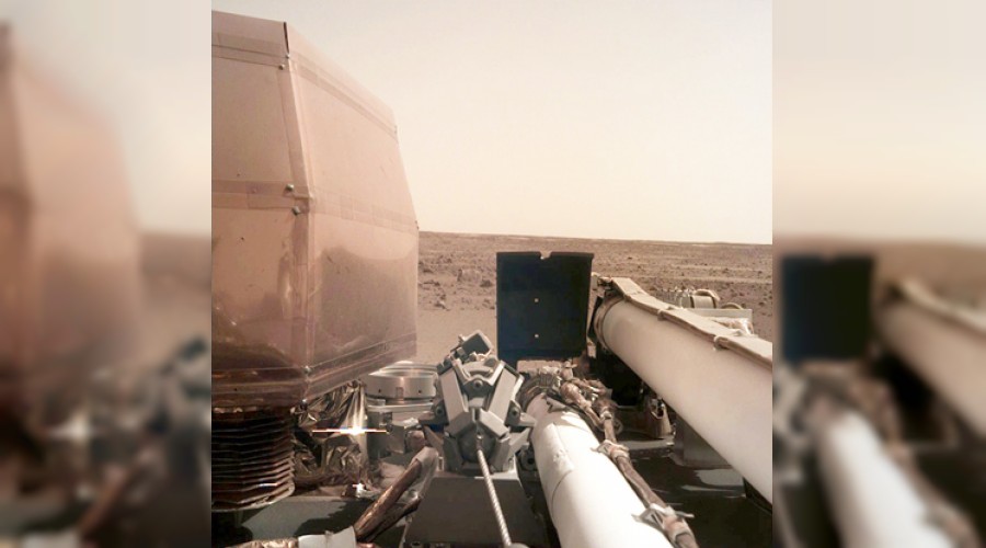 InSight, Mars'tan video gnderdi