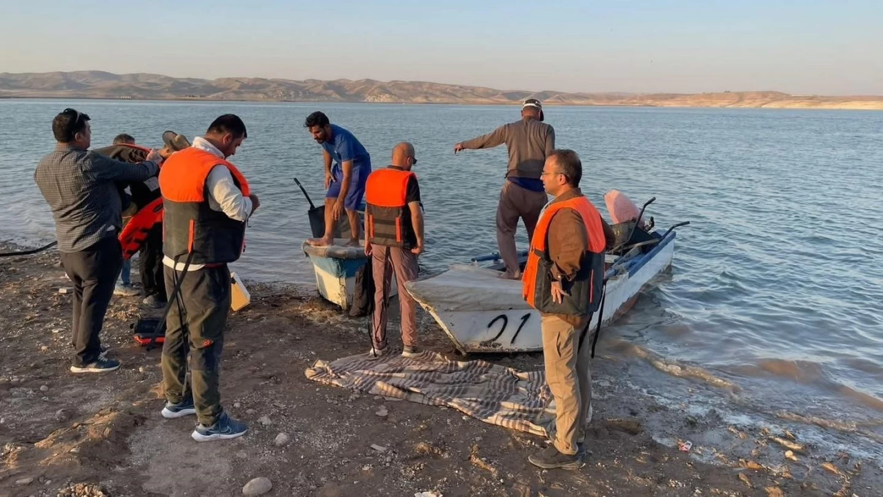 Irak'ta kurakl�k, antik kenti ortaya ��kard�