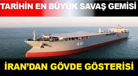 İran'dan gövde gösterisi