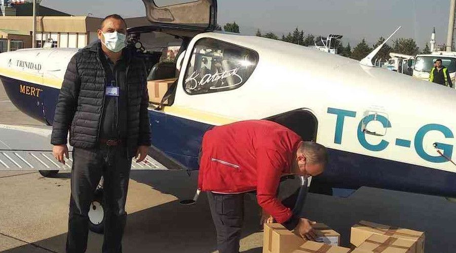 Isparta'da kuduz hastal���na kar�� havadan a��lama yap�ld�