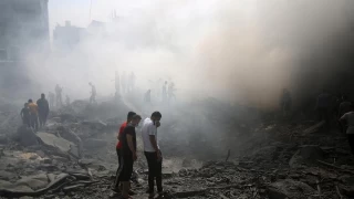 srail ordusunun Gazze'ye saldrlarnda en az 33 Filistinli ld