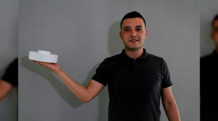 İşte uçan süpürge