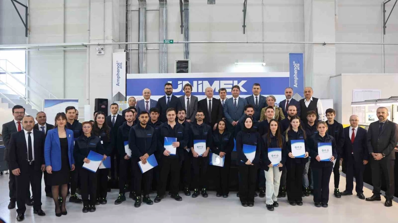 İstihdam garantili proje tamamlandı