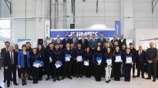 İstihdam garantili proje tamamlandı