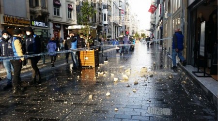 İstiklal Caddesi'nde faciadan dönüldü