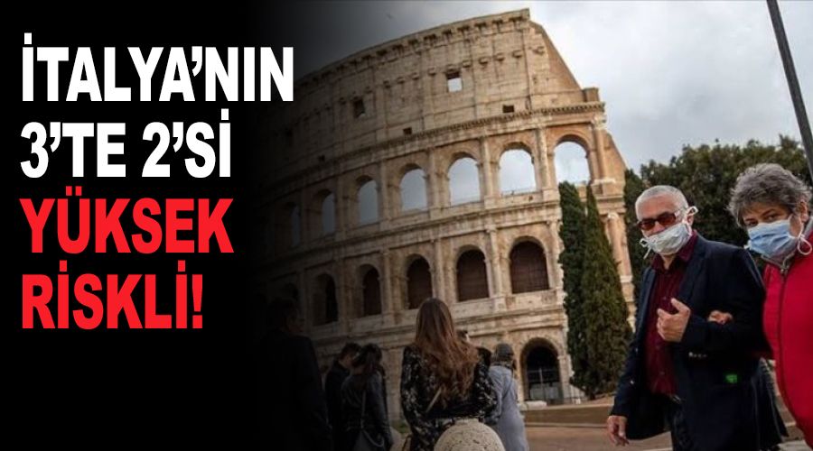 �talya'n�n 3'te 2'si y�ksek riskli