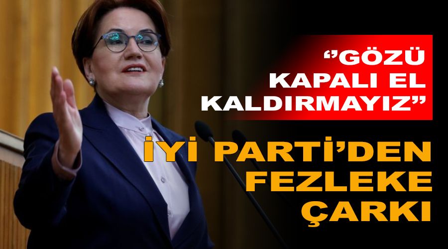 İYİ Parti'den fezleke çarkı