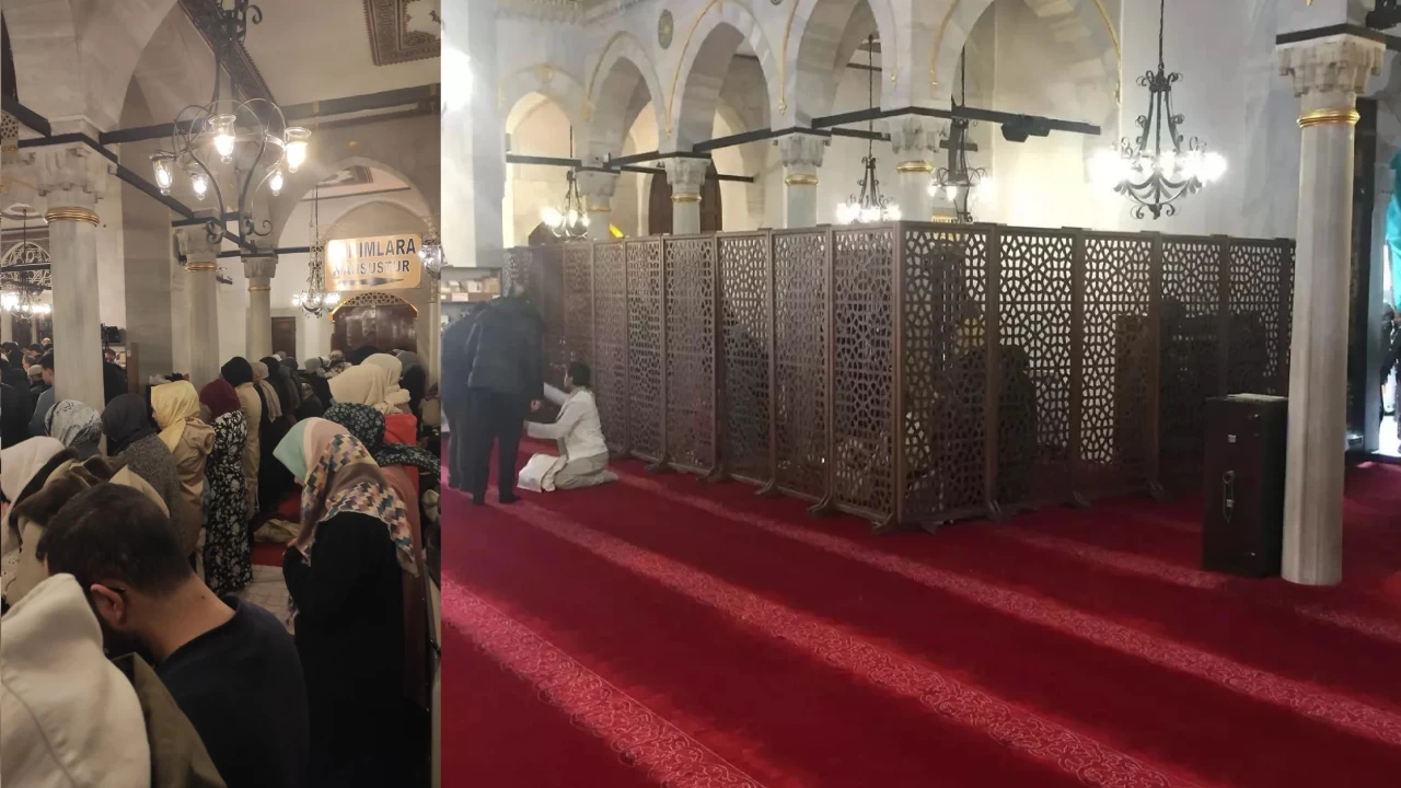‘Kadın-erkek yan yana teravih namazı kıldı’ iddiası
