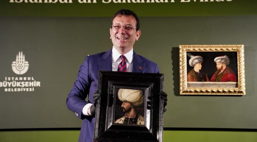 Kanuni Sultan S�leyman tablosu Sanat M�zesi'nde sergilenecek