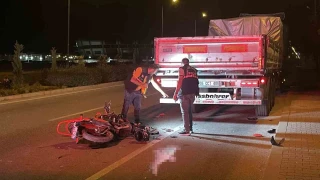 Karaman'da motosiklet kazas�: 1 �l�
