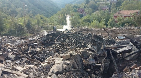 Kastamonu'da 6 ev küle döndü