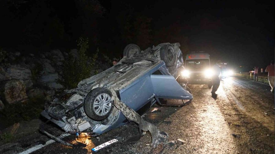 Kastamonu'da feci kaza: 3 ölü 5 yaralı