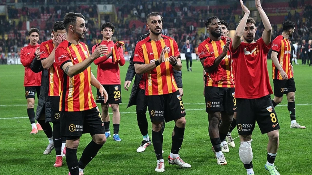 Kayserispor sahasnda aykur Rizespor'u 1-0 yendi