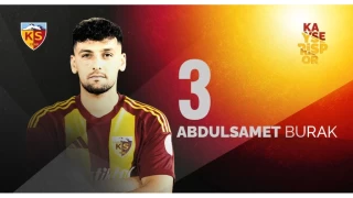 Kayserispor'lu Abdulsamet Burak gzaltna alnd