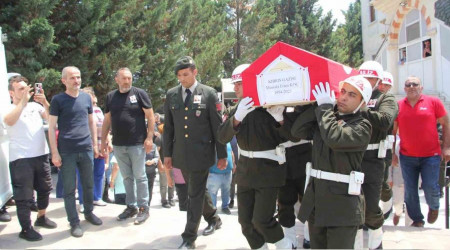 Kıbrıs Gazisi dualarla uğurlandı