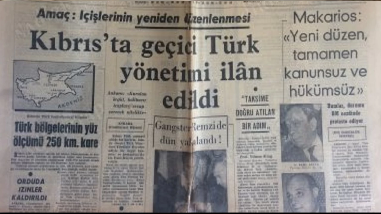 Kıbrıs Geçici Türk Yönetimi kuruldu