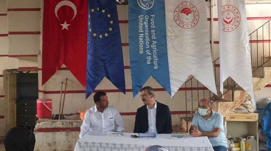 Kilis'te çiftçi okulu açıldı