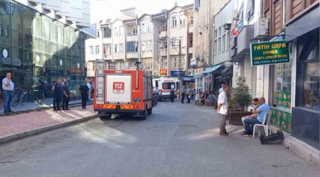 Kırklareli'nde otelde yangın