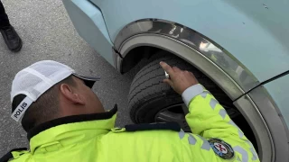 Kış lastiği denetimleri başladı