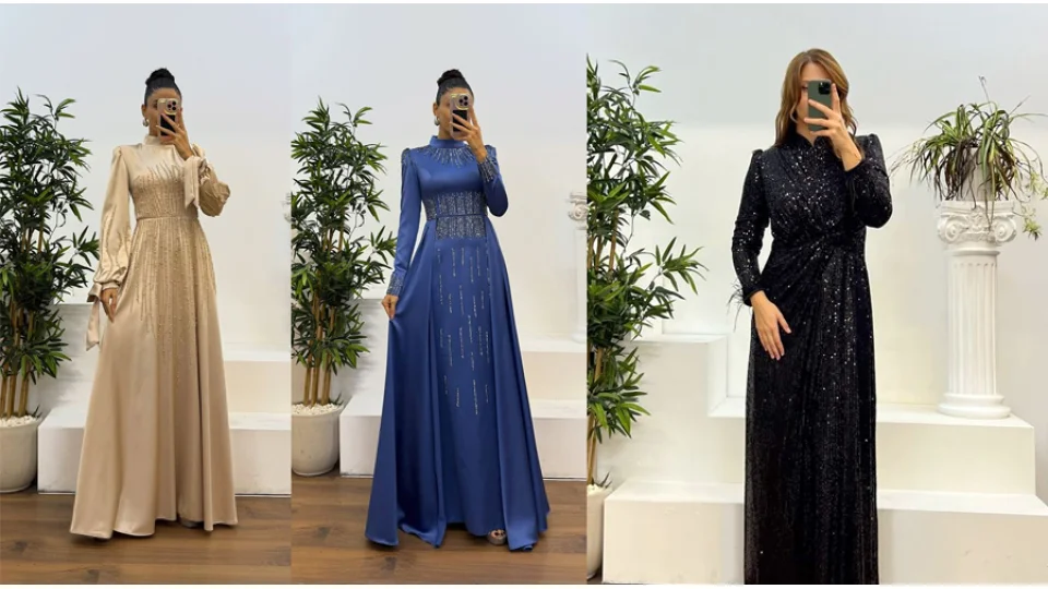 K�yafet Sepeti: Tarz�n�z� Yans�tan Elbiseler, R�ya Gelinlikler ve ��kl���n Simgesi Haki Abiyeler