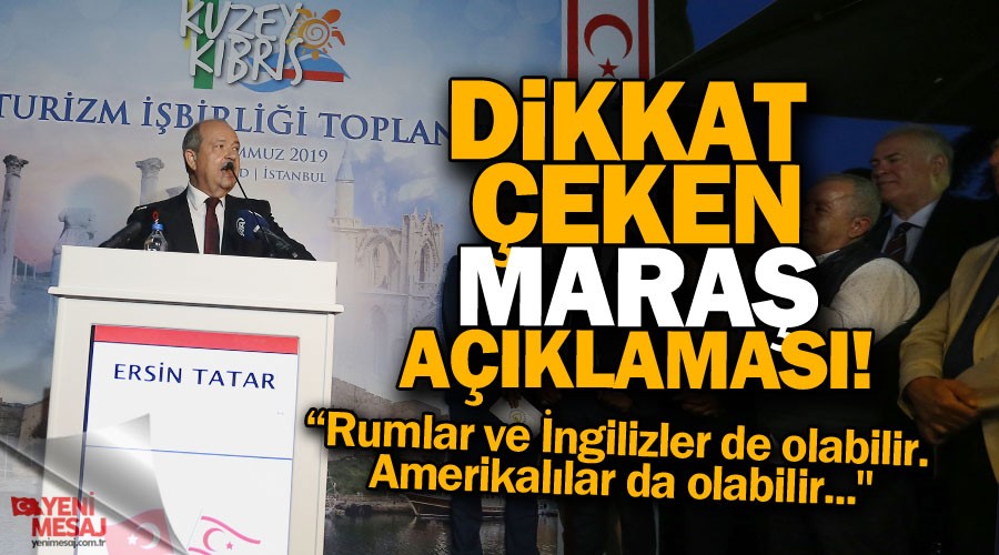 KKTC Ba�bakan� Tatar'dan Mara� ��k���!