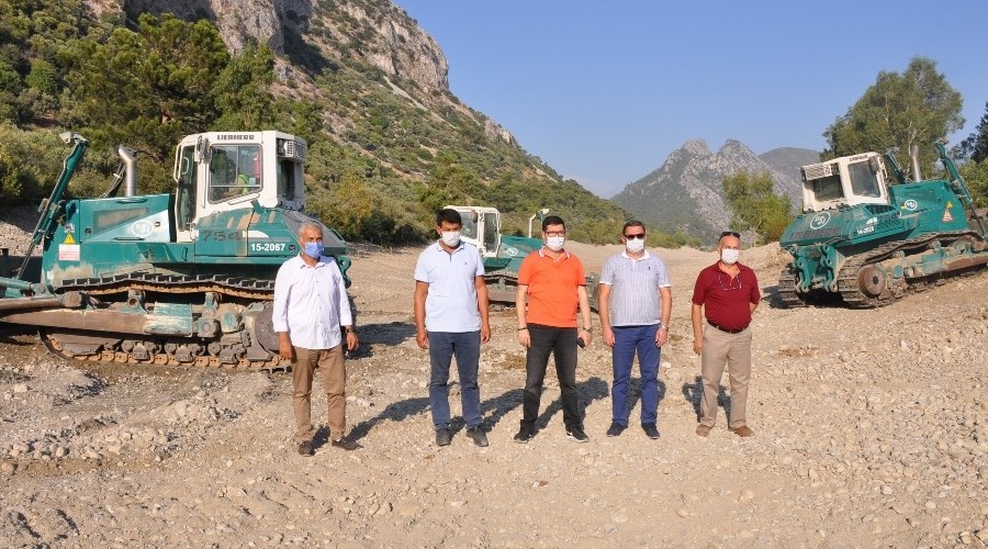 Kocadere'de temizlik çalışması