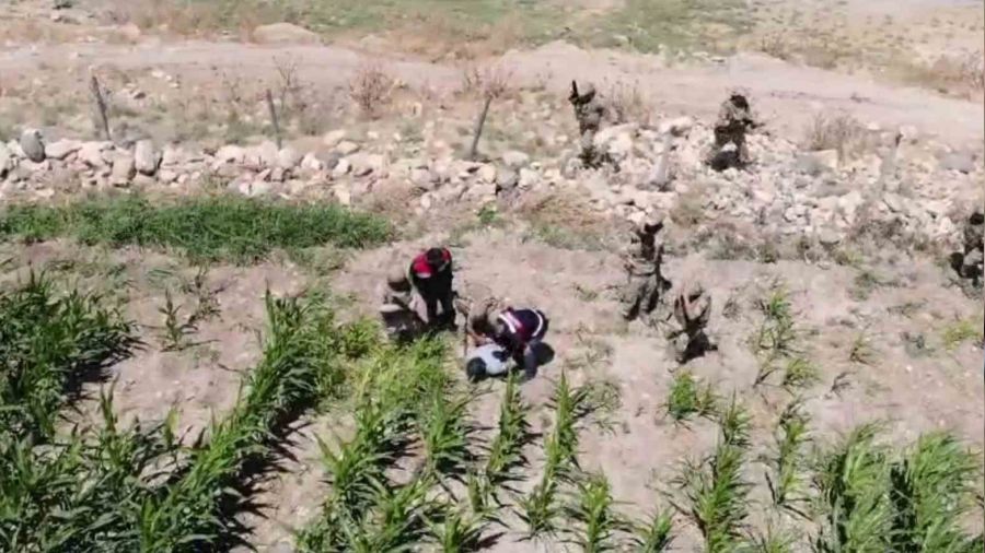 Komandolar dronlu operasyon d�zenledi