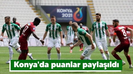 Konya'da puanlar paylaşıldı
