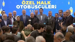 Kurum'dan otobüs şoförleriyle sahur programında buluştu