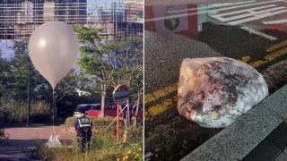 Kuzey Kore p dolu 350 balon daha gnderdi
